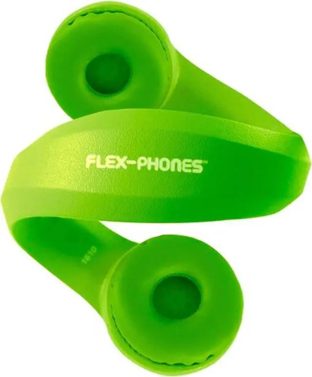 Alt view image 4 of 5 - Hamilton Buhl Kid's Durable Foam Headphones, Children's Headphones for Classroom, Lime Green (Kids-GRN)