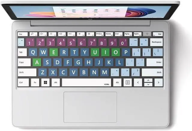 Alt view image 2 of 5 - JCPal Inclusive Keyboard Cover Compatible with Surface Laptop SE, Surface Laptop Go