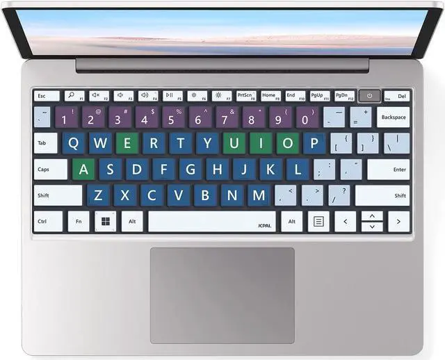 Alt view image 3 of 5 - JCPal Inclusive Keyboard Cover Compatible with Surface Laptop SE, Surface Laptop Go