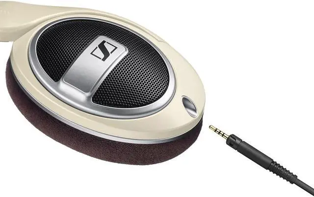 Alt view image 4 of 5 - SENNHEISER HD 599 Open Back Headphone, Ivory