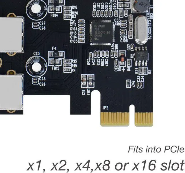 Alt view image 5 of 5 - SIIG Legacy and Beyond USB 3.0 4-Port External PCIe Host Card