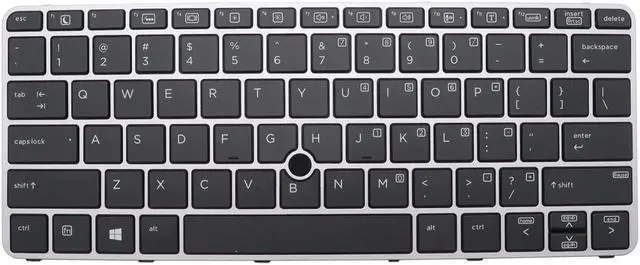 Main image of New 6037B0113601 826630-001 826630-B31 Replacement for HP Elitebook 725 G3 G4 820 G3 G4 828 G4 Keyboard 826631-001 815391-001 Backlit US