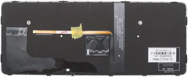 Alt view image 2 of 2 - New 6037B0113601 826630-001 826630-B31 Replacement for HP Elitebook 725 G3 G4 820 G3 G4 828 G4 Keyboard 826631-001 815391-001 Backlit US