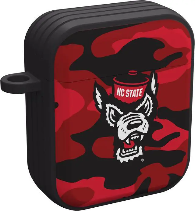 Alt view image 5 of 5 - AFFINITY BANDS North Carolina State Wolfpack Camo HDX Case Cover Compatible with Apple AirPods Generations 1 & 2