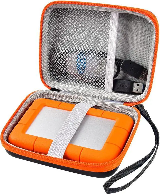 Alt view image 2 of 5 - Case Compatible with LaCie Rugged Mini + Flash Drive Case