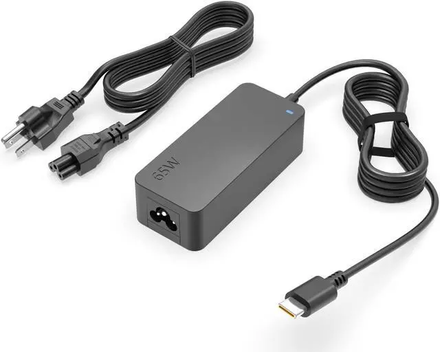 Main image of 65W USB C Charger Replacement for Lenovo ADLX65YDC3D ADLX65YLC3D ADLX65YCC3D ADLX65YCC3A ADLX65YLC3A ADLX65YLC2D ADLX65YDC2D ADLX65YCC2D ADLX65YCC2A ADLX65YLC2A ADLX65YSCC2A ADLX65UDGU2A Power Cord
