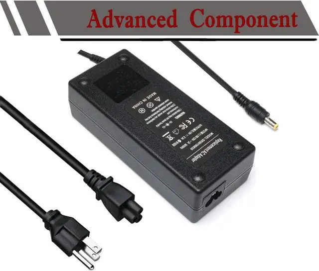 Alt view image 3 of 5 - 120W AC Adapter for Asus ROG GL502VT, GL502V, GL502, G550JK, GL551JM, GL551JW, GL552VW, GL752VW, GL771JM; Asus Vivobook Pro N56J, N56VM, N550, N750; PA-1121-28, A15-120P1A Power Supply Cord