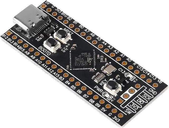 Alt view image 5 of 5 - DORHEA 3Pcs STM32F411 Development Board V3.0 STM32F411CEU6 STM32F4 Learning Board 100Mhz Freq 128KB RAM 512KB ROM for Programming