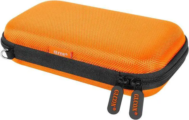 Alt view image 3 of 5 - Shockproof Hard EVA Carrying Case Travel Pouch for External Hard Drive, Power Bank, Cell Phone, Cable, Cord - Portable Small Electronic Accessories Organizer Storage Zipper Pouch