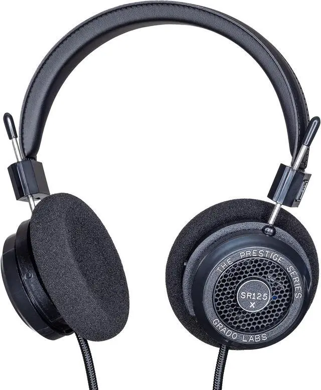 Main image of GRADO SR125x Prestige Series Open-Back - Wired Over-Ear Dynamic Headphones with 44mm Drivers - Hand-Assembled in Brooklyn - Lightweight Hi-Fi for Audiophiles