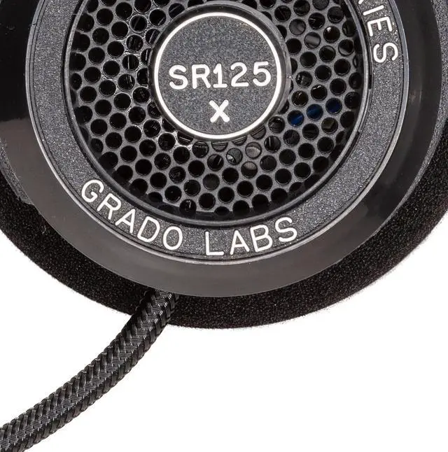 Alt view image 3 of 5 - GRADO SR125x Prestige Series Open-Back - Wired Over-Ear Dynamic Headphones with 44mm Drivers - Hand-Assembled in Brooklyn - Lightweight Hi-Fi for Audiophiles