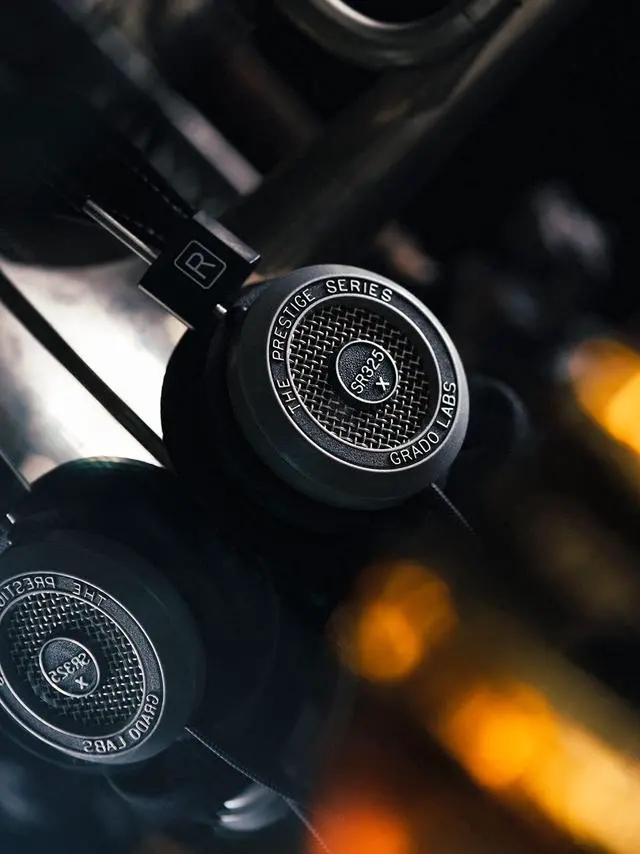 Alt view image 5 of 5 - GRADO SR325x Prestige Series Wired Open-Back Headphones - Aluminum Housing, X Series Dynamic Drivers, Hand-Assembled Audiophile Quality