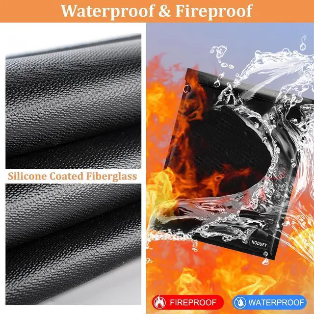 Alt view image 5 of 5 - 4 Pack Faraday Bags for Laptops & Tablet & Radio & Car Keys, Faraday Cage, Faraday Key Fob Protector, Waterproof & Fireproof RFID Bag, EMP Bags for Electronics
