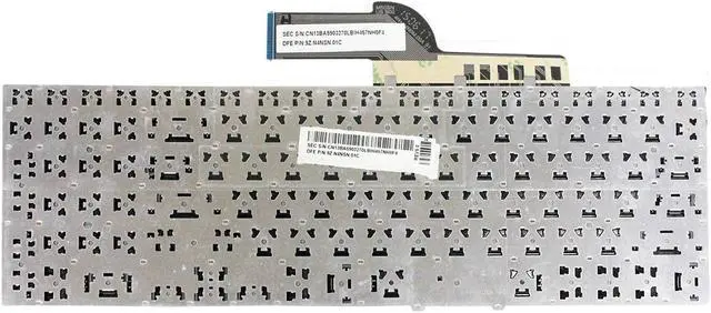 Alt view image 3 of 5 - Huasheng Suda Black Keyboard US Replacement for sangsung NP300E5E NP350E5C NP355E5C NP350V5C NP355V5C NP270E5E NP275E5E NP270E5V NP275E5V NP270E5CT NP270E5J NP270E5R 9Z.N4NSN.01C