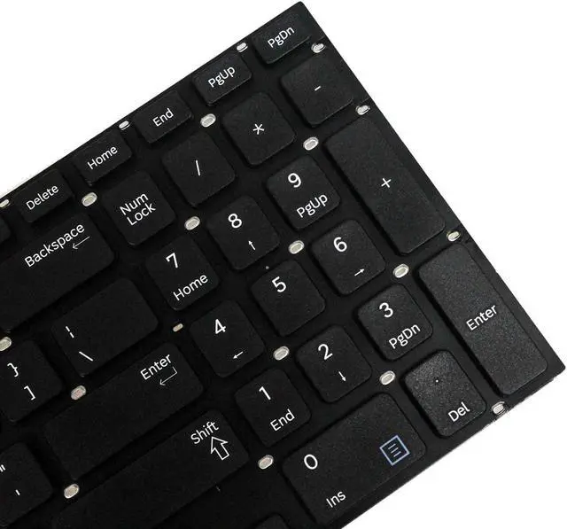 Alt view image 4 of 5 - Huasheng Suda Black Keyboard US Replacement for sangsung NP300E5E NP350E5C NP355E5C NP350V5C NP355V5C NP270E5E NP275E5E NP270E5V NP275E5V NP270E5CT NP270E5J NP270E5R 9Z.N4NSN.01C