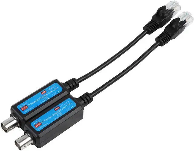 Alt view image 3 of 5 - JTLB Ethernet Over Coax Adapter Moca Adapter 17x9x3 1Pair 10 100Mbps 1Ch Passive IP Coaxial Transmitter Receiver Extender for IP Nvr Camera