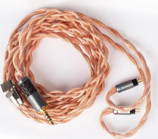 Main image of KBEAR [Inspiration-C] 4 Core 2PIN Earphone Cable, Singel Crystal Copper, Upgrade Cable, 120cm, Suitable for AS06 AS10 ZS10 I3Pro Starsea Aurora