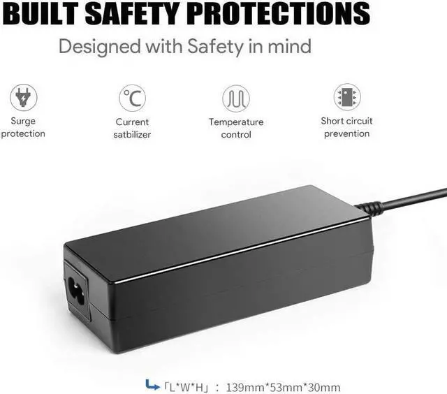 Alt view image 5 of 5 - KFD 12V 4-Pin AC DC Adapter for Synology Disk Station DS920+ DS620slim DS418 DS410 DS410j DS411 DS411J DS412 DS412+ DiskStation Network Storage NAS Server Switching Power Supply Cord Charger US Cable