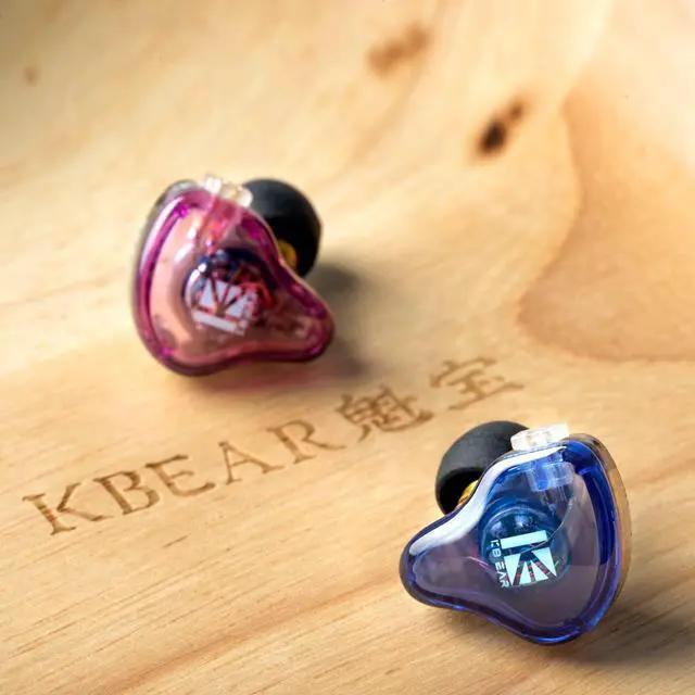 Alt view image 5 of 5 - Kinboofi KBEAR KS2 in-Ear Stereo Wired Headphones in-Ear Earphone, Noise Cancelling Sport Hybrid HiFi Earbuds Earphone with 2 PIN Removeable Cable for Guitarist Drumme Audiophile (No Mic, Blue)