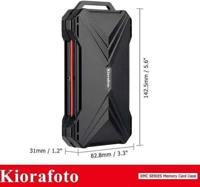 Alt view image 5 of 5 - Magnetic Closure Memory Card Storage Case + 24 Slot Mini Flash Drive Case : Case for Storage Memory Card and 24 Mini USB Drive Data Storage Holder Bundle