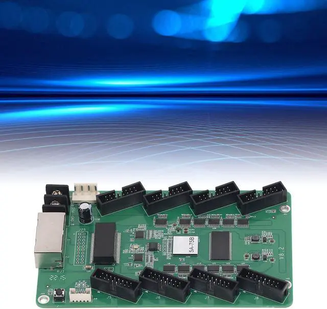 Alt view image 5 of 5 - LOCADENCE Receiving Card, Full Color LED Screen Synchronous Control Card Receiving Module Supports Multiple Input Interfaces Such as HD Multimedia Interface, DVI, SDI, VGA