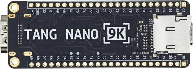 Main image of Sipeed Tang Nano 9K FPGA Development Board Gowin GW1NR-9 RISC-V HDMI (Tang Nano 9k)