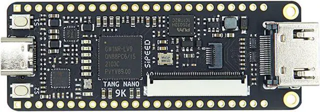 Alt view image 3 of 4 - Sipeed Tang Nano 9K FPGA Development Board Gowin GW1NR-9 RISC-V HDMI (Tang Nano 9k)