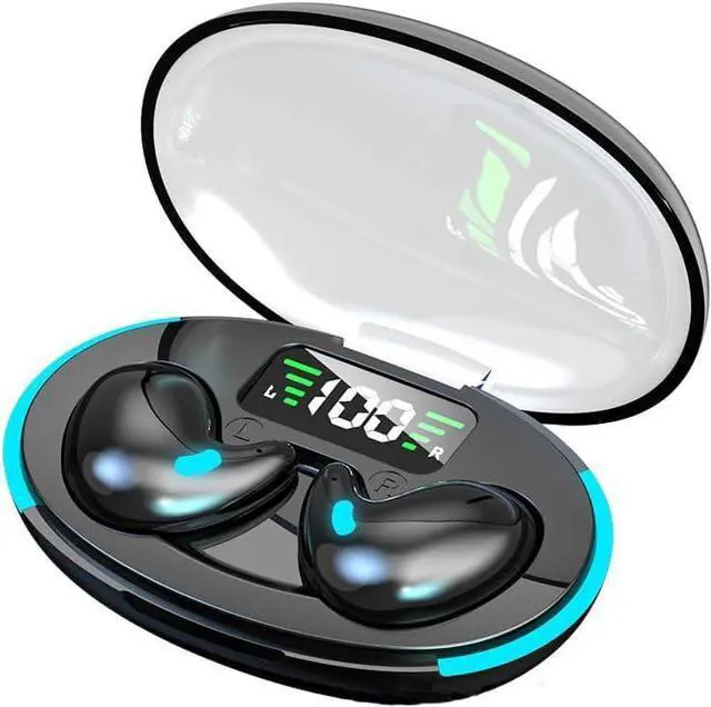 Main image of Invisible Sleep Wireless Earphone, Ipx5 Waterproof Bluetooth Earbuds, Lightweight Sleep Headphones Bluetooth 5.3, Painless Invisible Sleep Earphones for Sensitive Sleeper, Long Battery Life (black)