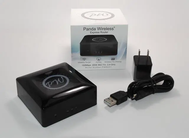 Alt view image 3 of 5 - Panda Wireless Express Router
