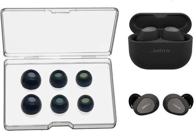 charging case jabra elite 75t replacement tips