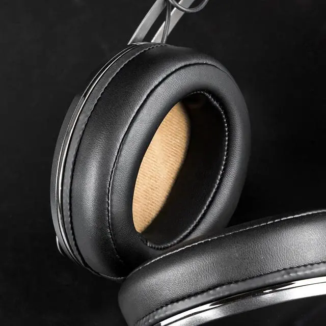 Alt view image 3 of 5 - SOULWIT Replacement Ear Pads for Sennheiser Momentum 2.0 (Momentum 2, M2)/HD1 Wireless Over/Around Ear Headphones, Ear Pads Cushions with Soft Protein Leather, Noise Isolation Memory Foam - Black