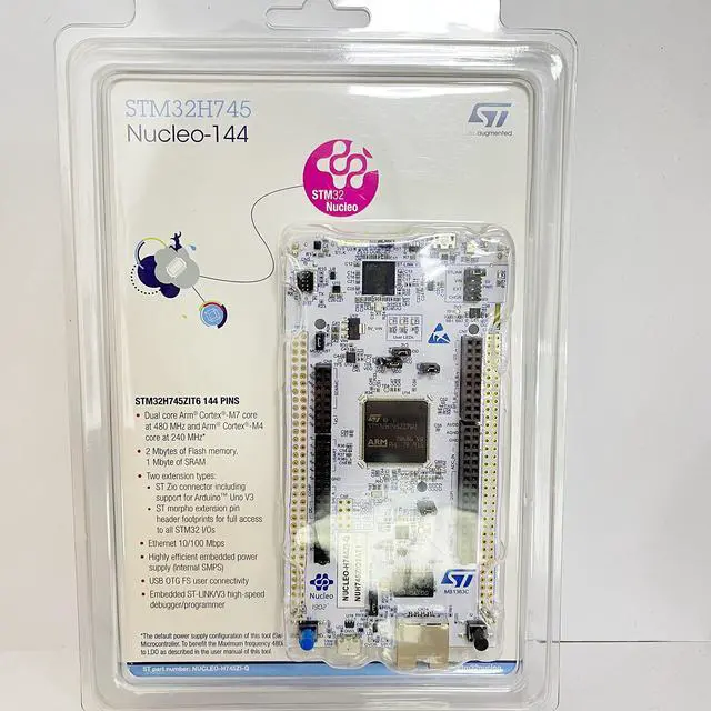 Alt view image 3 of 3 - XFCZMG NUCLEO-H745ZI-Q M7/M4 Dual-core Development Board STM32H745ZIT6