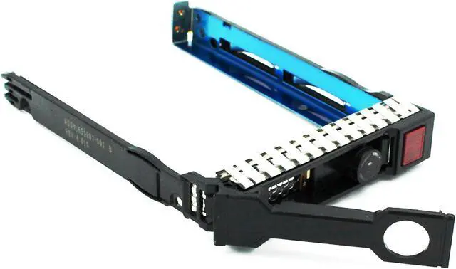 Alt view image 4 of 5 - Lot of 2pcs 2.5" SFF SAS SATA SSD Hard Drive Carrier Tray Caddy 651687-001 651699-001 Compatible for Proliant ML310 ML350 DL360p DL380P DL160 DL120 SL230S Gen8 G8 Gen9 G9 Server Serie by Bthebkrs