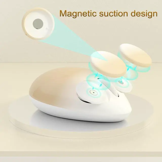 Alt view image 3 of 5 - UBOTIE Bluetooth Wireless Optical Mouse, Portable Wireress Bluetooth and USB Nano Connection Cute Rat Shape Colorful Gift Computer Mouse for Laptop PC Tablet Smart Phones(Tea)
