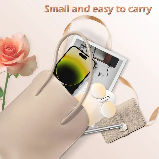 Alt view image 4 of 5 - UBOTIE Bluetooth Wireless Optical Mouse, Portable Wireress Bluetooth and USB Nano Connection Cute Rat Shape Colorful Gift Computer Mouse for Laptop PC Tablet Smart Phones(Tea)