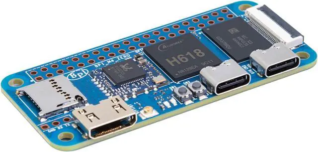 Alt view image 4 of 5 - Banana Pi BPI M4 Zero Allwinner H618 Linux Single Board Computer, Wireless Dual-Band Development Board, LPDDR4 2GB RAM 8GB eMMC, ARM Mali G31 GPU for IoT Programming, Support Debian Ubuntu (Bundle1)