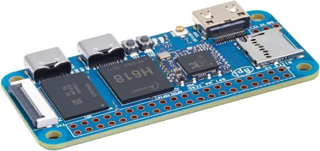 Alt view image 5 of 5 - Banana Pi BPI M4 Zero Allwinner H618 Linux Single Board Computer, Wireless Dual-Band Development Board, LPDDR4 2GB RAM 8GB eMMC, ARM Mali G31 GPU for IoT Programming, Support Debian Ubuntu (Bundle1)