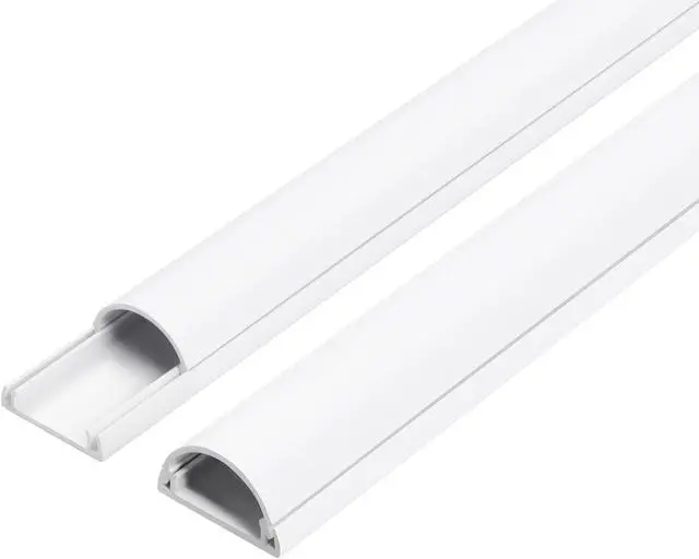 Alt view image 2 of 5 - ZhiYo 78in Cable Hider for Wall Mount TV & 31.5in TV Cord Cover Bundle