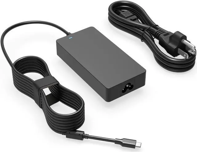 Main image of 90W Type C AC Charger Fit for Dell Latitude 9430 7530 7430 5531 5431 5330 P104F P135G P136G P138G,Precision 5770 5570 5470 3570 3571,XPS 9520 P91F Laptop USB C Power Supply Adapter Cord