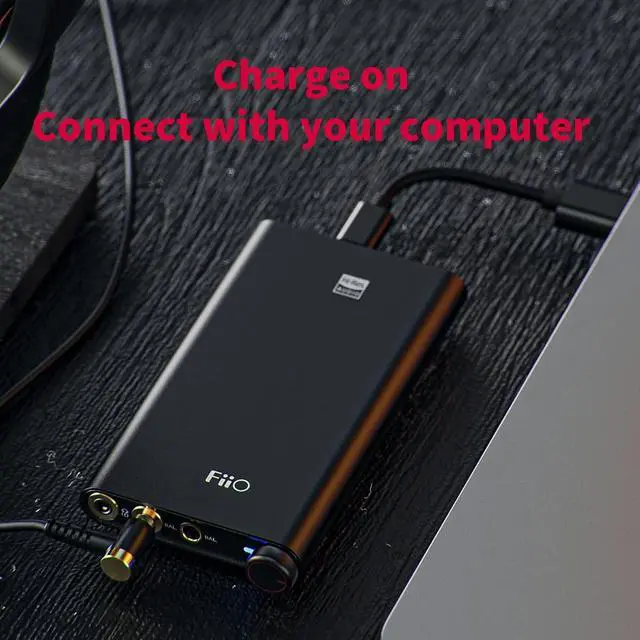 Alt view image 3 of 5 - FiiO Q3 Headphone Amps Amplifier Portable High Resolution DAC DSD512 for Smartphones/PC/Laptop/Home/Car Audio Compatible with iOS/Android 2.5/3.5/4.4mm Output (Q3-MQA)