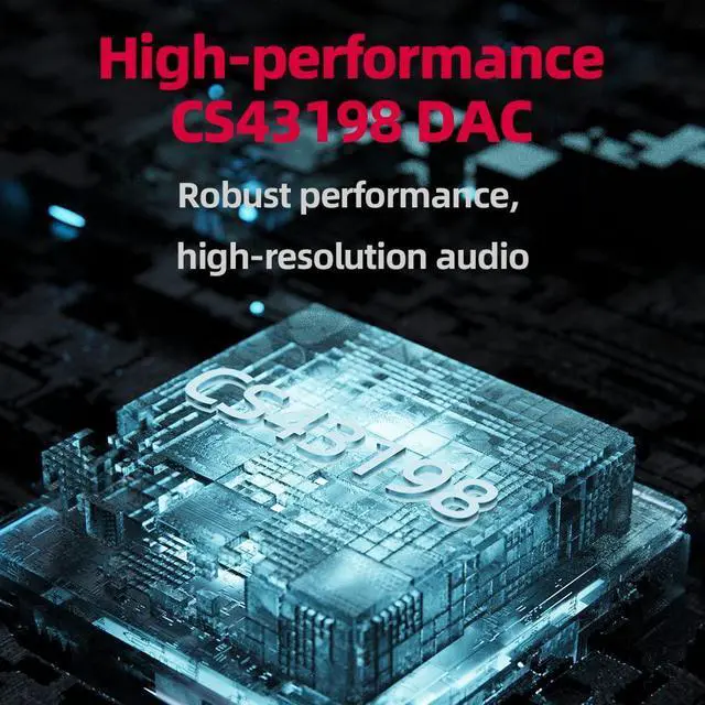 Alt view image 5 of 5 - FiiO JadeAudio Q11 DAC Headphone Amplifier DSD256 PCM 32bit/384bit for Smartphones/PC 3.5mm 4.4mm Outputs