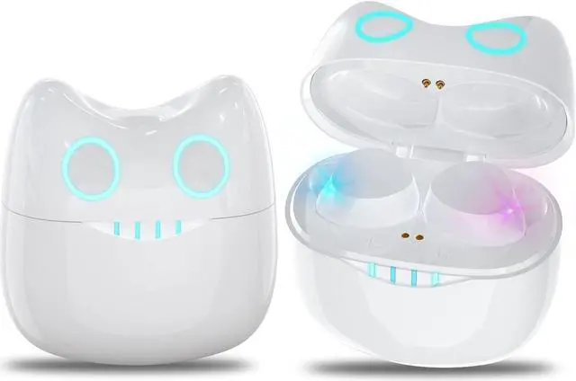 Alt view image 2 of 5 - AMAFACE Small Earbuds Kids Bluetotoh Earbuds for iPhone and Android