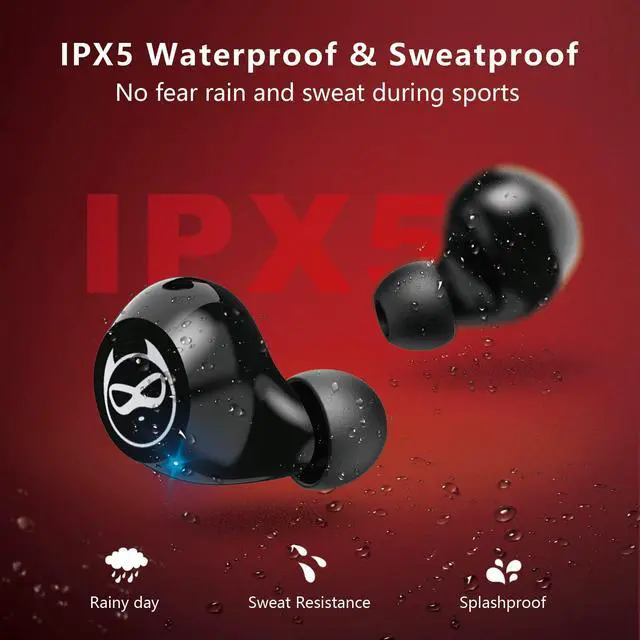 Alt view image 5 of 5 - AMAFACE Small Earbuds Kids Bluetotoh Earbuds for iPhone and Android