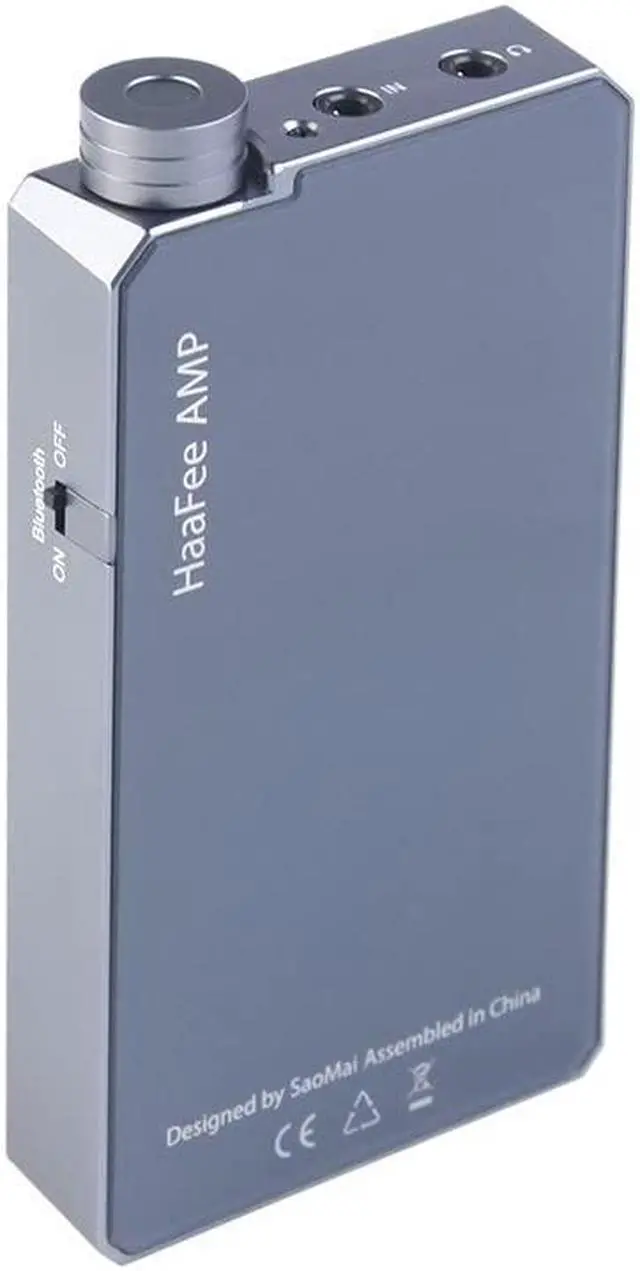 Alt view image 3 of 5 - HAA FEE HA10-II Portable Headphone Amplifier with DAC Bluetooth AMP Support LDAC ATPX-HD for 16-300 Ohm Headphones Bluetooth 3.5mm Input 3.5mm Output
