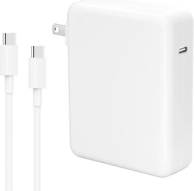 Main image of Mac Book Pro Charger - 160W USB C Fast Charger Power Adapter Compatible with New MacBook Air 13 Inch & MacBook Pro 16, 15, 14, 13 Inch 2021 2020 2019 2018, 6.6ft USB C to C Charge Cable