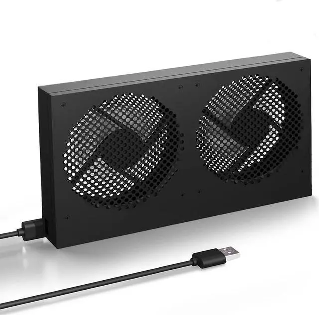 Main image of USB Computer Cooling Fan - High Airflow for Routers, PS5, Small Electronics - Up to 1900RPM