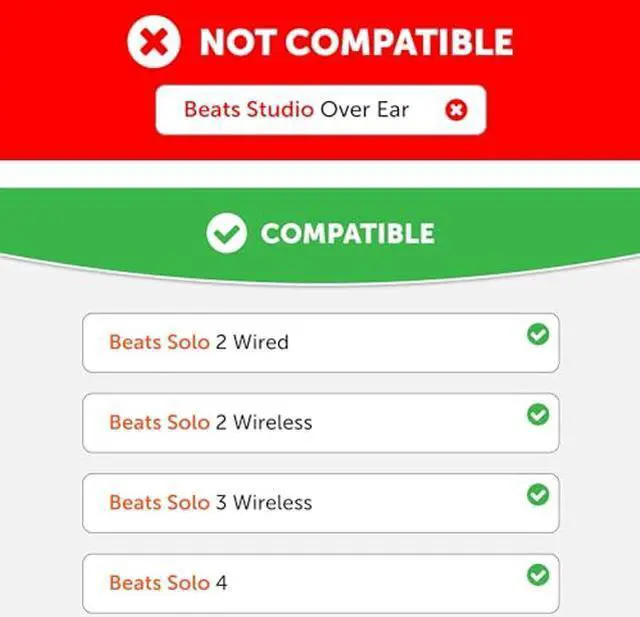 Alt view image 2 of 5 - WC SweatZ Solo - Patented Earpad Sweat Covers for Beats Solo 4, Solo 3 & Solo 2, Made by Wicked Cushions | Sweatproof & Machine Washable | 90's Black