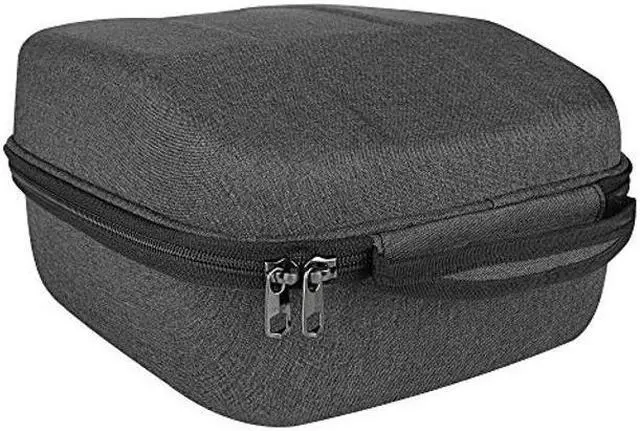 Alt view image 5 of 5 - Geekria Shield Case for Large-Sized Over-Ear Headphones, Replacement Hard Shell Travel Carrying Bag with Cable Storage, Compatible with HiFiMAN HE 6se, HE 1000 Headsets (Dark Grey)