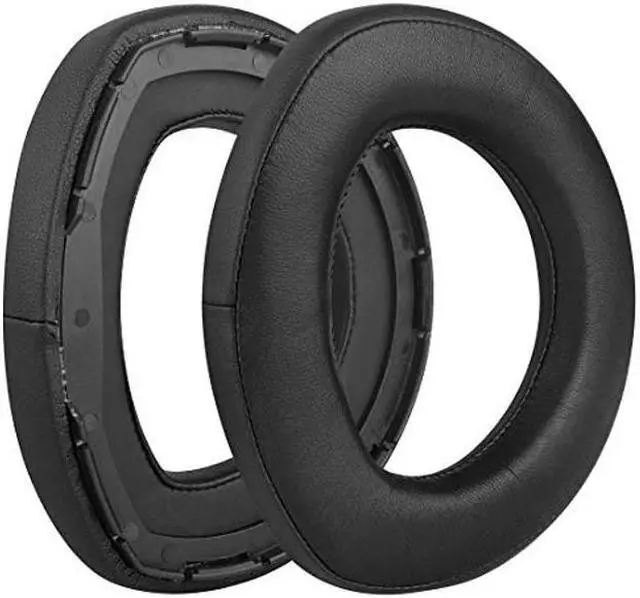 Alt view image 2 of 5 - Geekria Elite Sheepskin Replacement Ear Pads for Sennheiser HD800 Headphones Ear Cushions, Headset Earpads, Ear Cups Cover Repair Parts (Black)