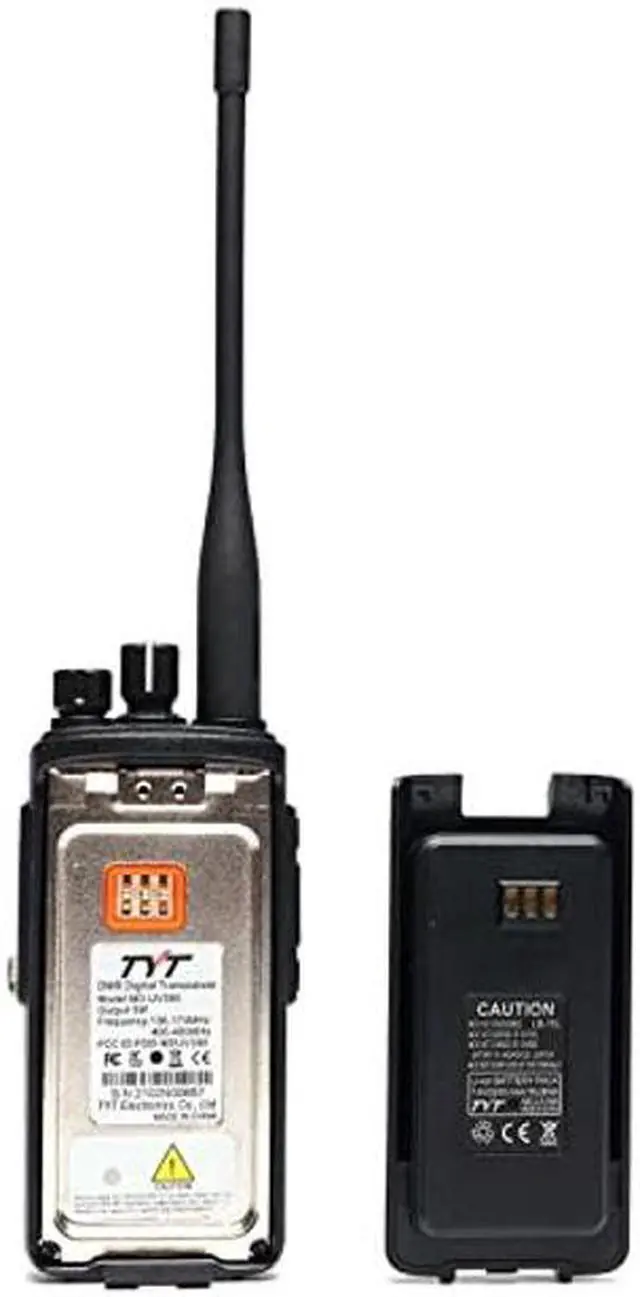 Alt view image 2 of 5 - TYT MD-UV390 Digital Dual Band VHF UHF DMR Radio Waterproof Dustproof IP67 Walkie Talkie